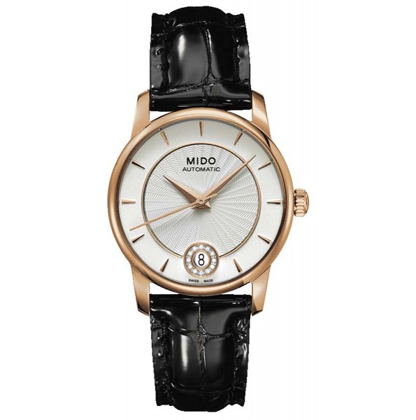 With the combination of black and gold, this replica Mido watch also leaves people a deep impression.